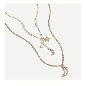 Celestial Charm Layered Necklace